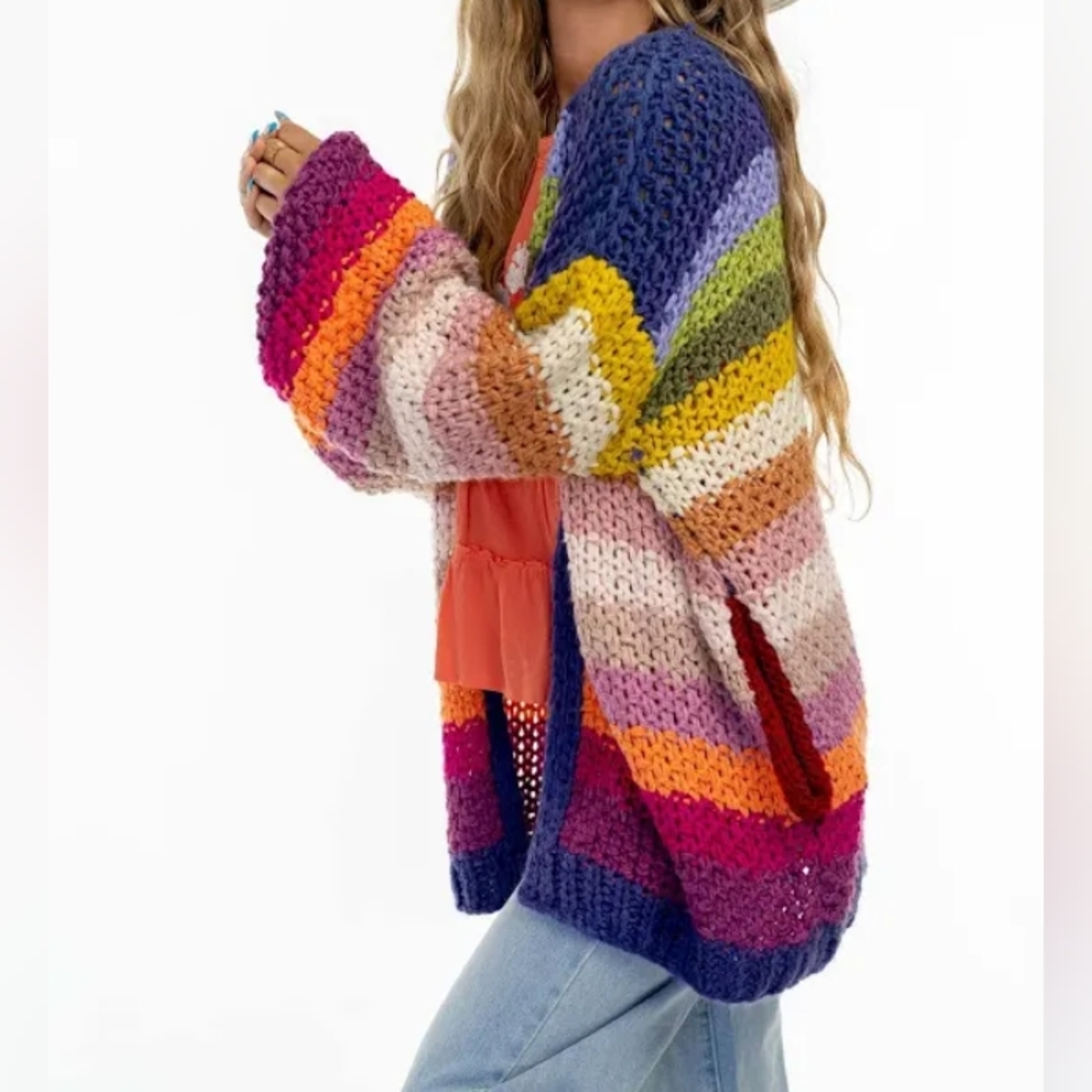 not gardenbelle rainbow sweater